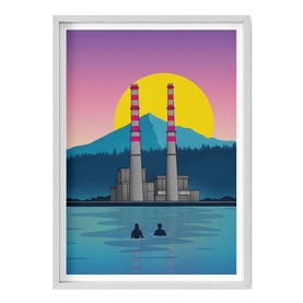 Longest Day Portrait Framed Print