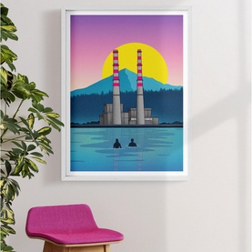 Longest Day Portrait Framed Print