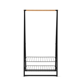 Linn Clothes Rack, Large - Black