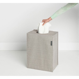 Laundry Bag Rectangular, 55L - Grey