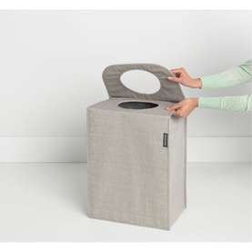 Laundry Bag Rectangular, 55L - Grey