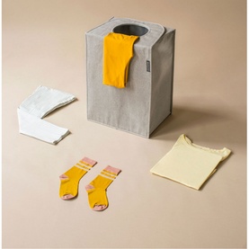 Laundry Bag Rectangular, 55L - Grey