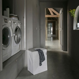 Laundry Bag Rectangular, 55L - Grey