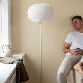 Sante Floor Lamp Brass