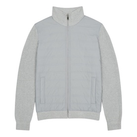 Trainer Hybrid Zip-Through Sweater