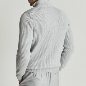 Trainer Hybrid Zip-Through Sweater