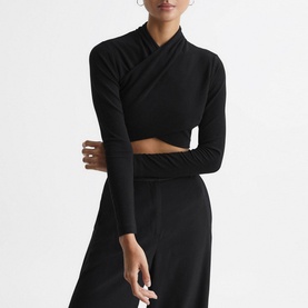 Elena Cross Front Crop