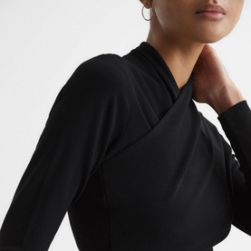 Elena Cross Front Crop