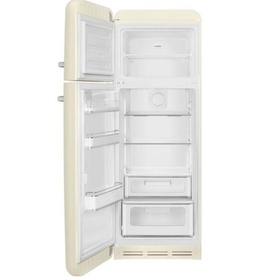 50's Retro Style Freestanding Fridge Freezer
