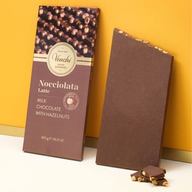 Milk Chocolate With Hazelnuts Maxi Bar 800g
