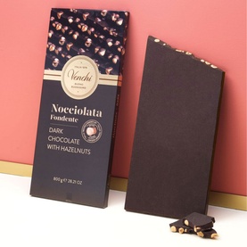 Dark Chocolate With Hazelnuts Maxi Bar 800g