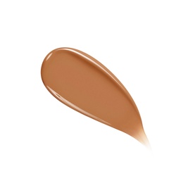 Lanc&ocirc;me Teint Idole Ultra Wear Care & Glow Foundation swatch in a warm medium-tan shade, 30ml