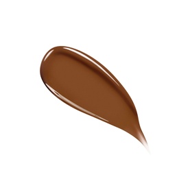 Lanc&ocirc;me Teint Idole Ultra Wear Care & Glow Foundation swatch in deep chocolate brown shade, 30ml
