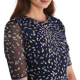 Oversized Floral Disc Fascinator