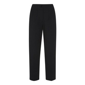 Lila Ponte Cropped Straight Leg Trousers