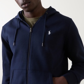 Double Knit Zip-Through Hoodie