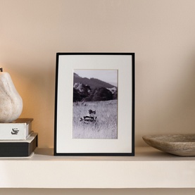 Fine Black Easel Frame 4x6in