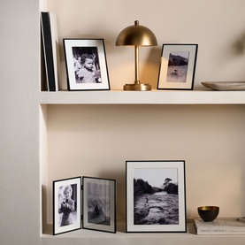Fine Black Easel Frame 4x6in