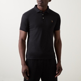 Pima Logo Polo Shirt