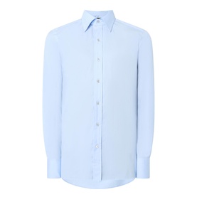 Stretch Poplin Single-Cuff Shirt