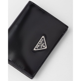 Brushed Leather Small Wallet