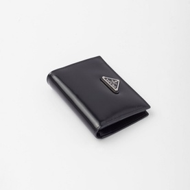 Brushed Leather Small Wallet