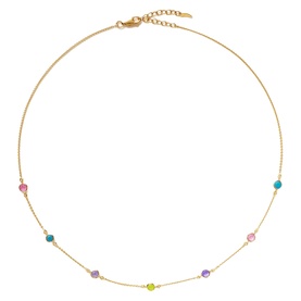 Hot Rox Multi Gemstone Choker