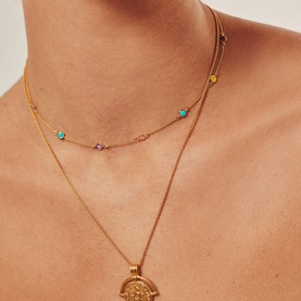 Hot Rox Multi Gemstone Choker