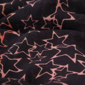 Monica Star Print Lightweight Scarf
