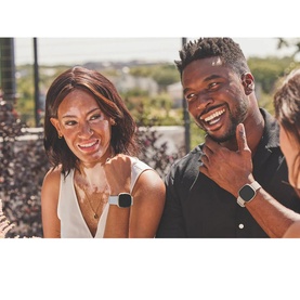 Sense 2 Blue Mist/Soft Gold Smart Watch