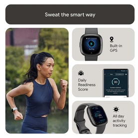 Sense 2 Shadow Grey-Graphite Smart Watch