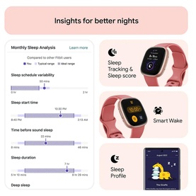 Versa 4 Pink Sand/Copper Rose Smart Watch