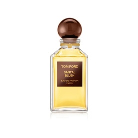 Tom Ford Santal Blush Eau de Parfum 250ml in amber glass decanter bottle with brown spherical stopper