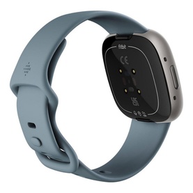 Versa 4 Waterfall Blue/Platinum Smart Watch