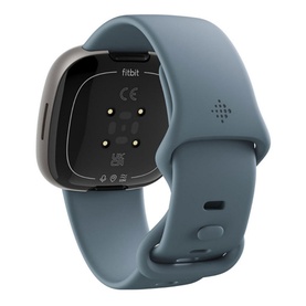 Versa 4 Waterfall Blue/Platinum Smart Watch