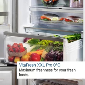 Series 4 Free-standing 186 X 60 Cm Fridge-freezer