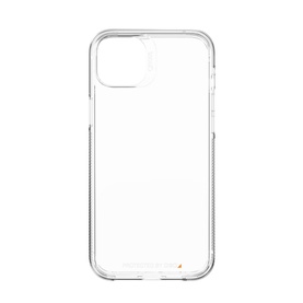 Zagg Gear4 Crystal Palace iPhone 14 Plus case in clear transparent hard shell with reinforced corners