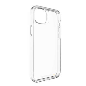 Zagg Gear4 Crystal Palace iPhone 14 Plus case in clear transparent hard shell with reinforced corners