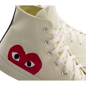 CDG Play 70s High-Top Trainers