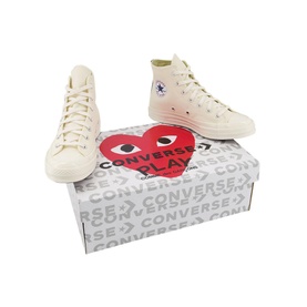 CDG Play 70s High-Top Trainers