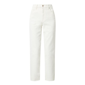 Stella Raw Hem Straight Leg Jeans