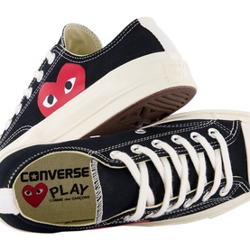 CDG Play 70s Low-Top Trainers