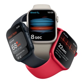 Watch Series 8 41mm Silver White Sport Band