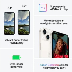 iPhone 14 128GB Starlight
