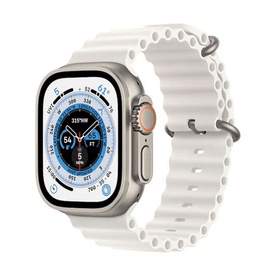 Watch Ultra 49mm Titanium White Ocean Band