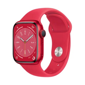 Watch Series 8 45mm Red Sport Band