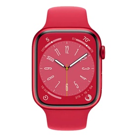 Watch Series 8 45mm Red Sport Band