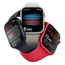 Watch Series 8 45mm Red Sport Band