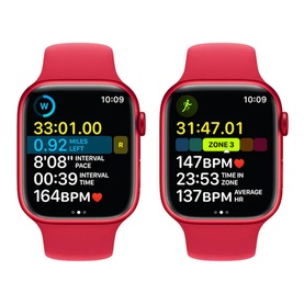 Watch Series 8 45mm Red Sport Band