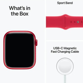 Watch Series 8 45mm Red Sport Band